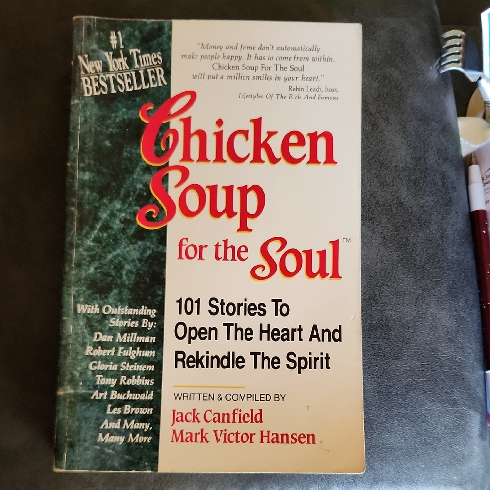 Chicken Soup for the Soul Book - Black and White Cover